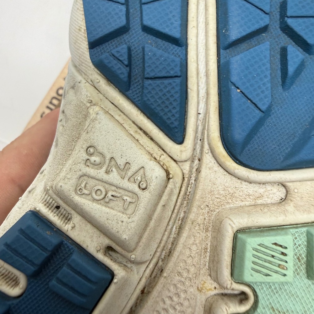 Brooks Ghost 11 Womens Running Shoes Grey Teal Blue 1202771B118 Size 9 - Picture 8 of 10
